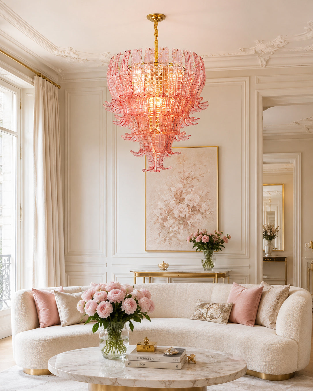 Electra Glass Chandelier