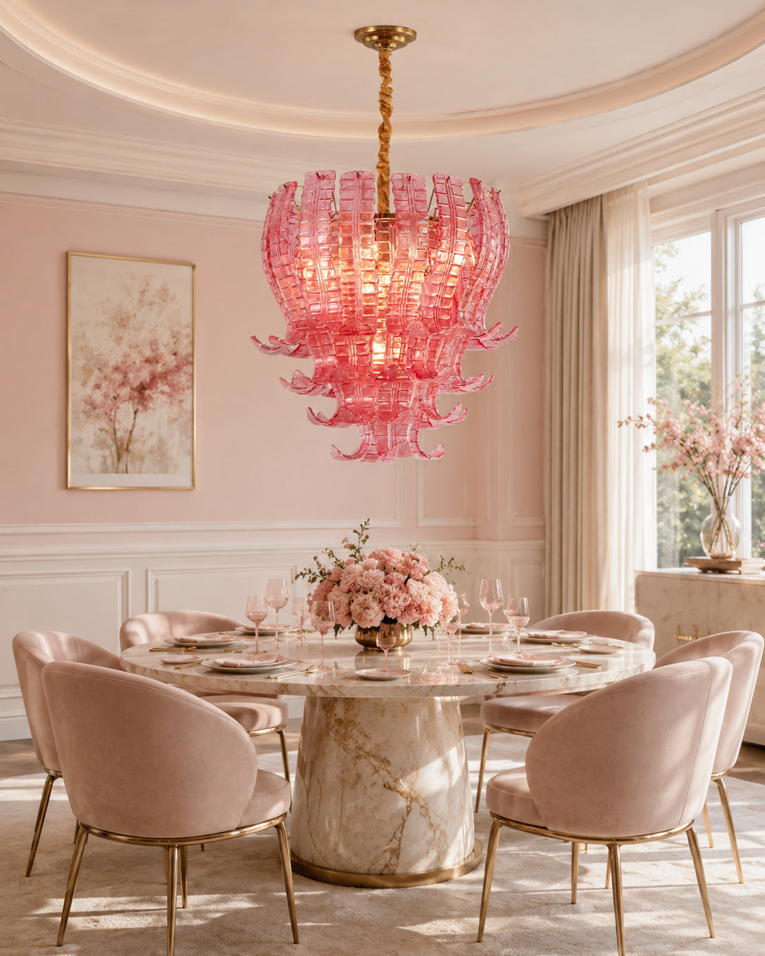 Electra Glass Chandelier