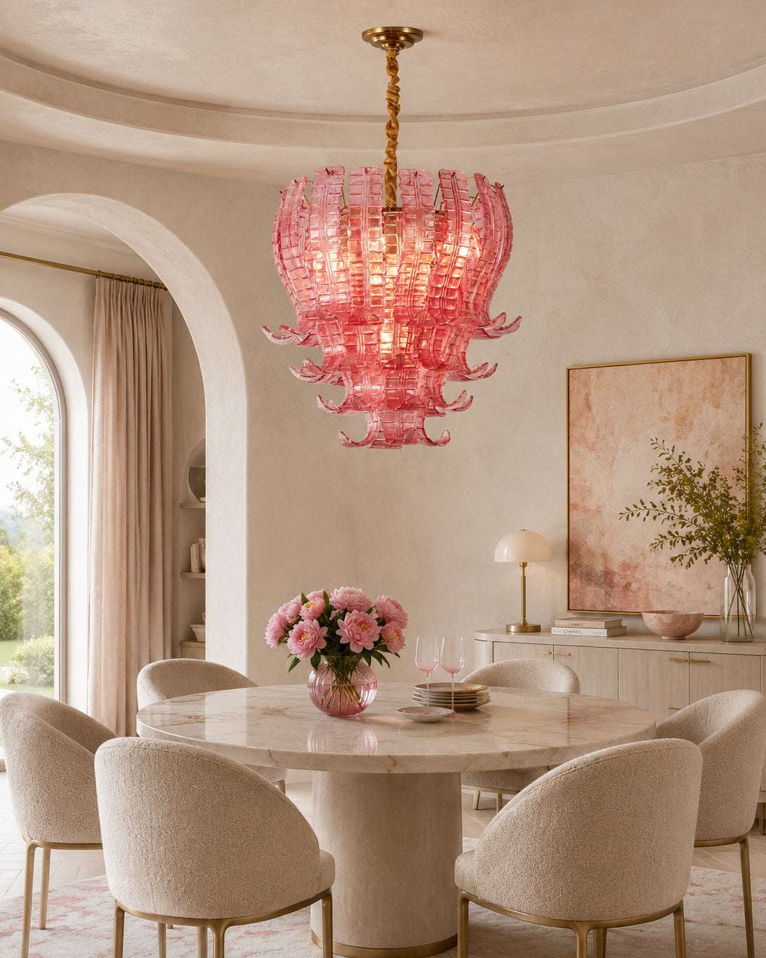 Electra Glass Chandelier