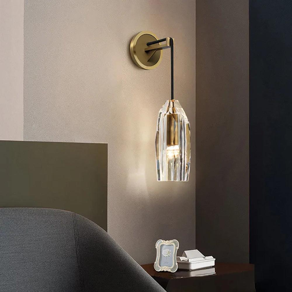 Zorinaris Premium Nordic Art Crystal Sconce Wall lamp-Neutral Decor