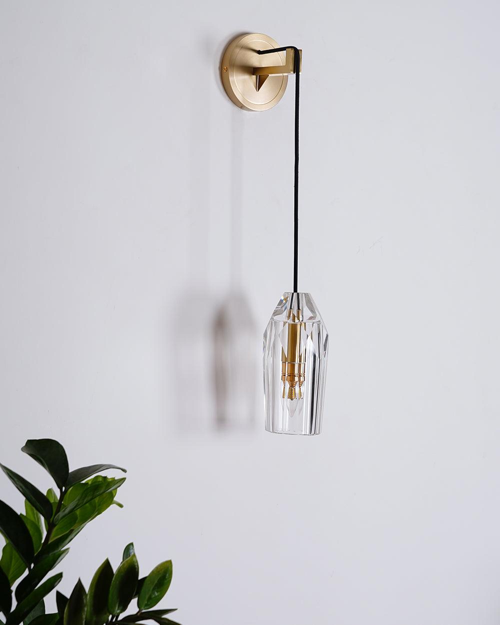 Zorinaris Premium Nordic Art Crystal Sconce Wall lamp-Neutral Decor