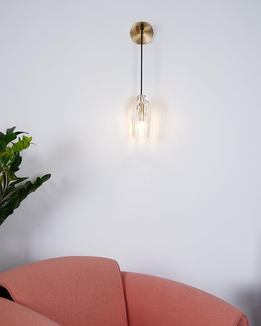 Zorinaris Premium Nordic Art Crystal Sconce Wall lamp-Neutral Decor