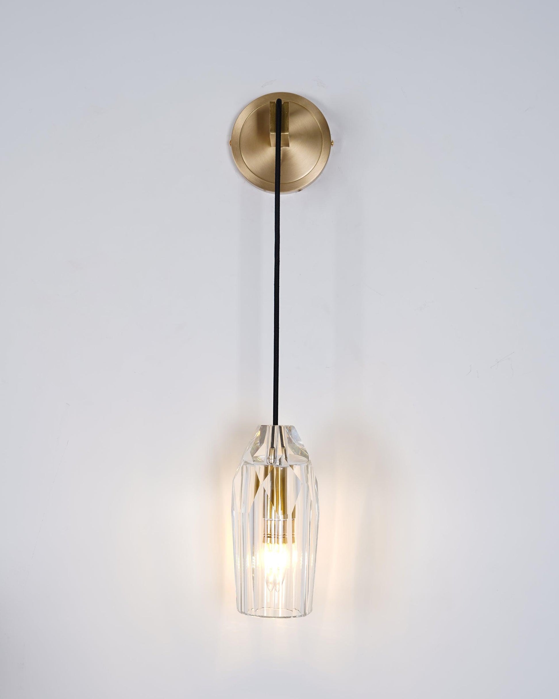 Zorinaris Premium Nordic Art Crystal Sconce Wall lamp-Neutral Decor