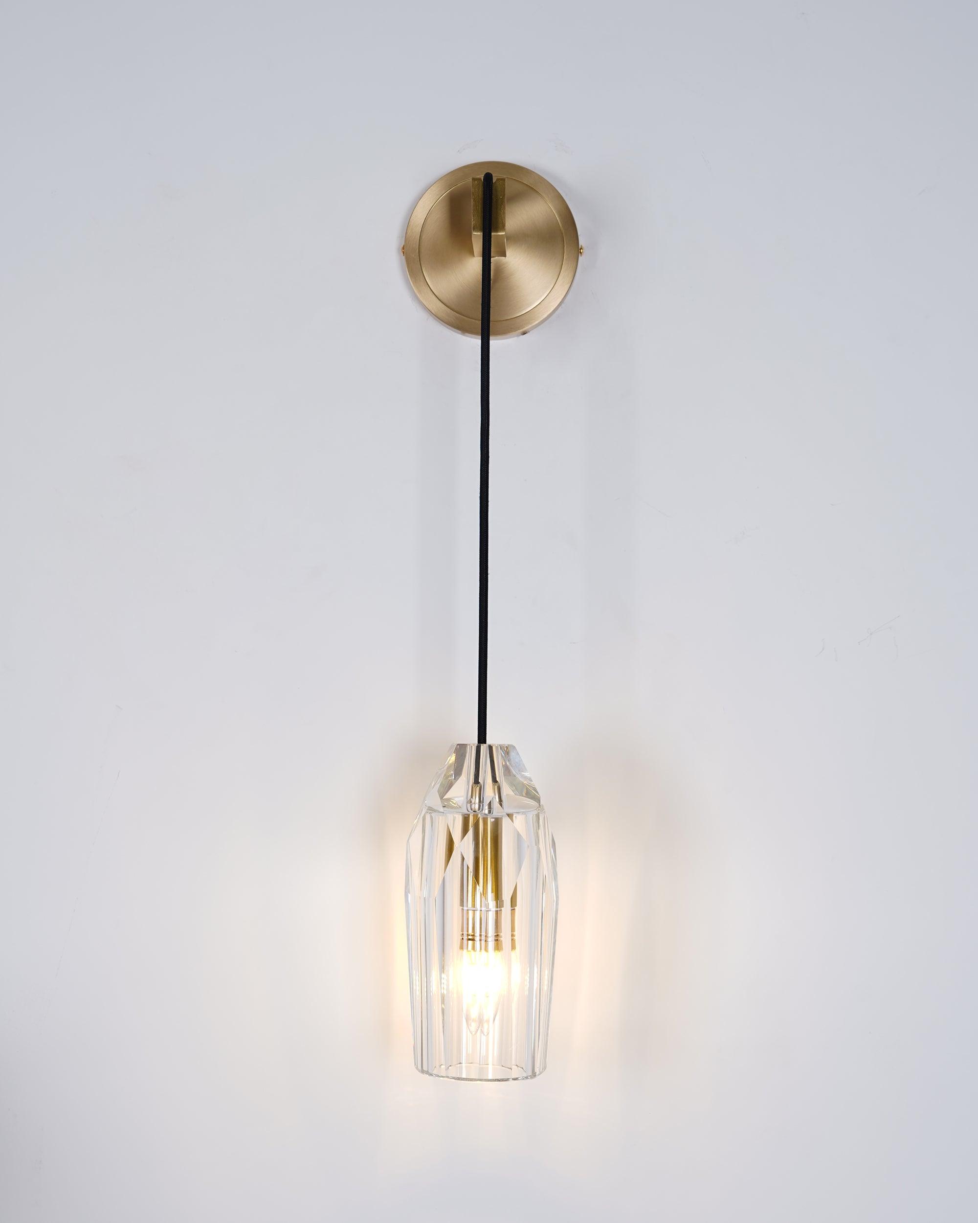 Zorinaris Premium Nordic Art Crystal Sconce Wall lamp-Neutral Decor