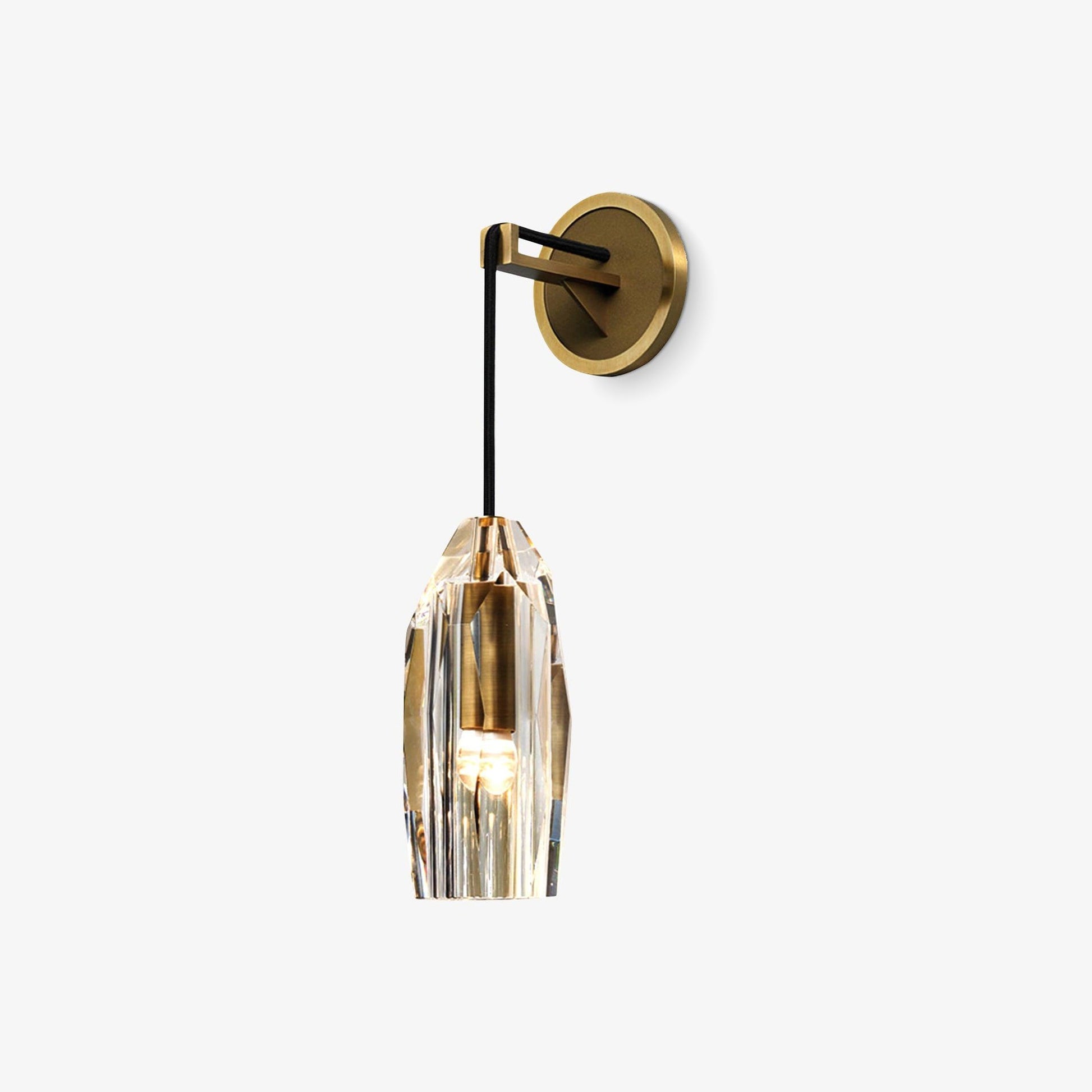 Zorinaris Premium Nordic Art Crystal Sconce Wall lamp-Neutral Decor