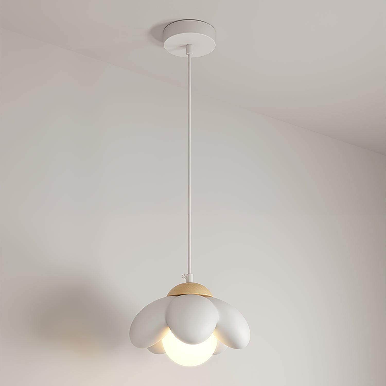 Clae Resin Cozy Artistic Pendant Lamp-Neutral Decor