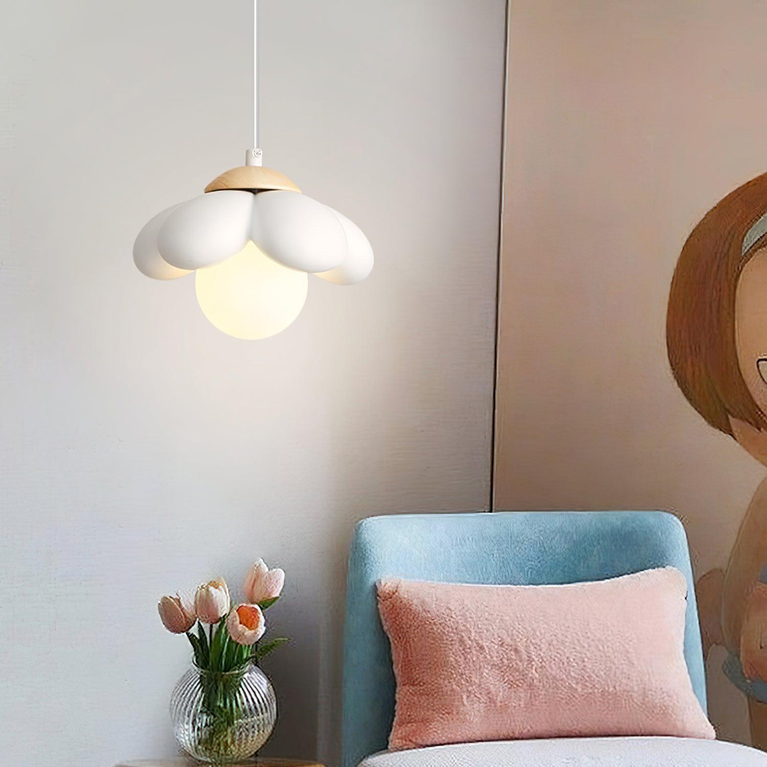 Clae Resin Cozy Artistic Pendant Lamp-Neutral Decor