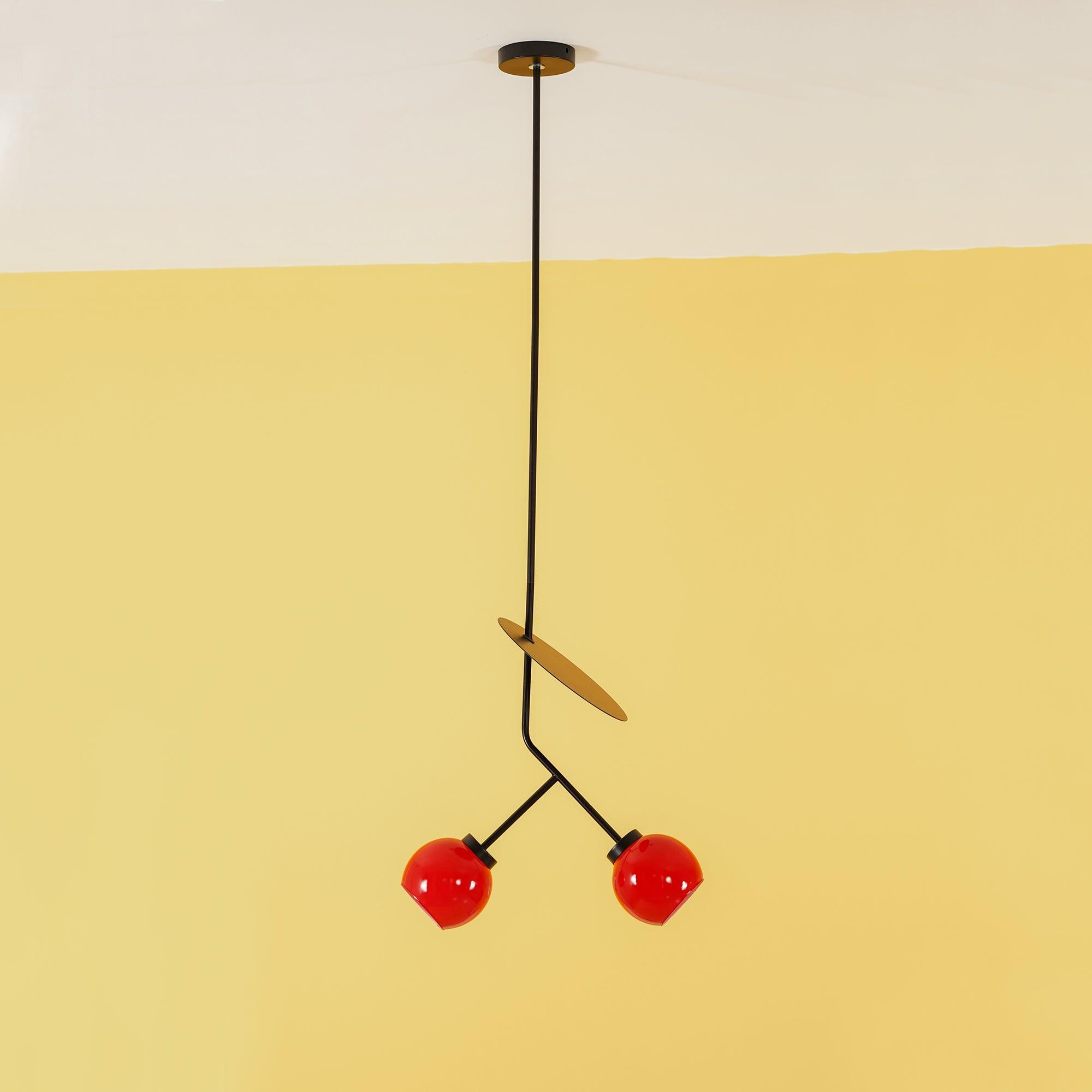Ruby Modern Pendant Light-Neutral Decor