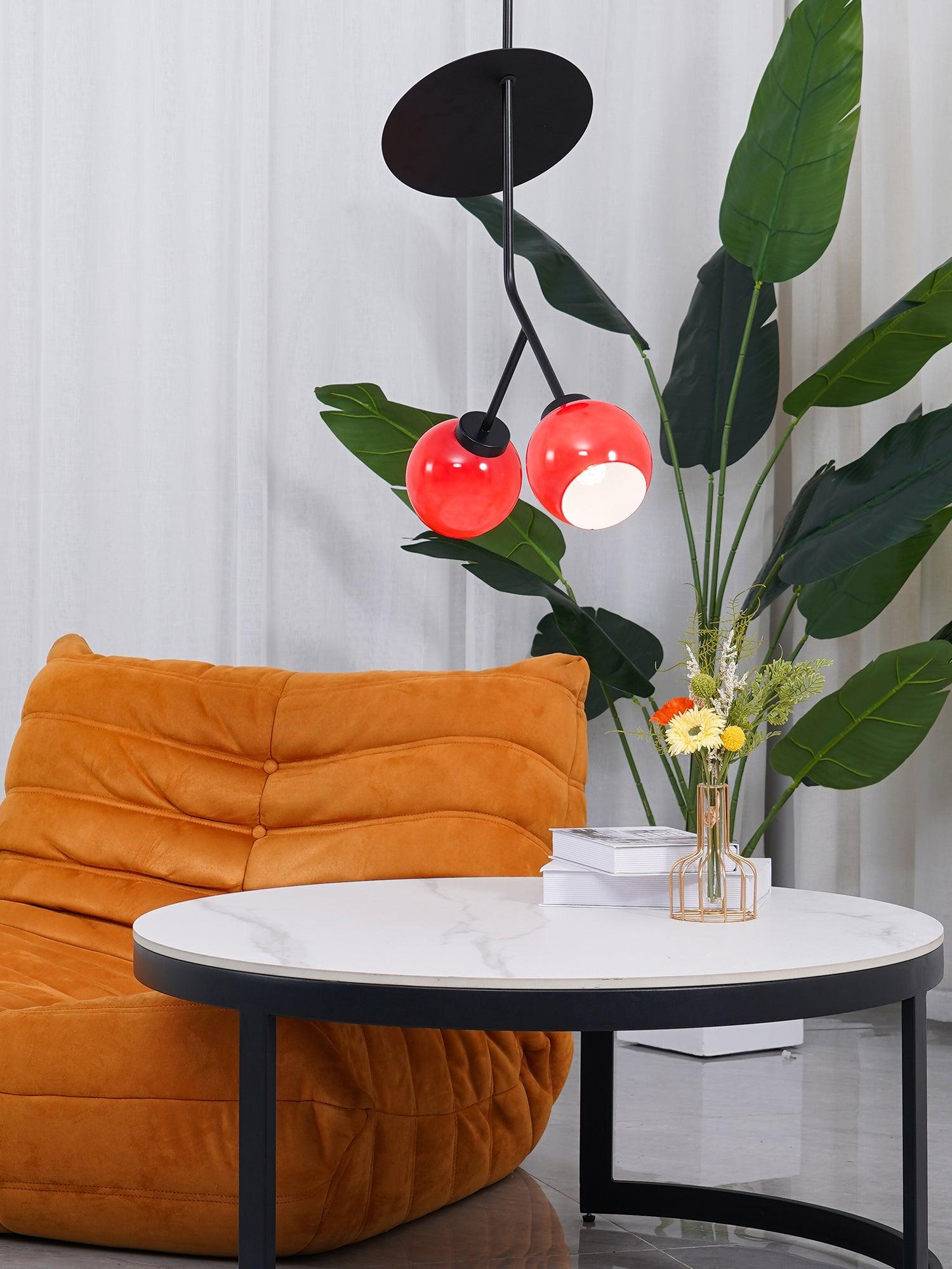 Ruby Modern Pendant Light-Neutral Decor