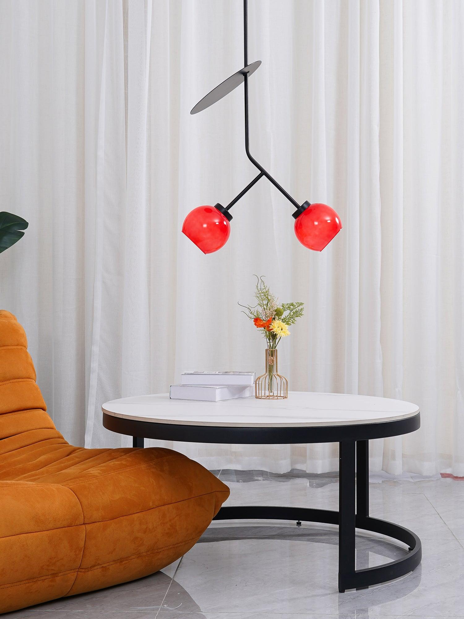 Ruby Modern Pendant Light-Neutral Decor