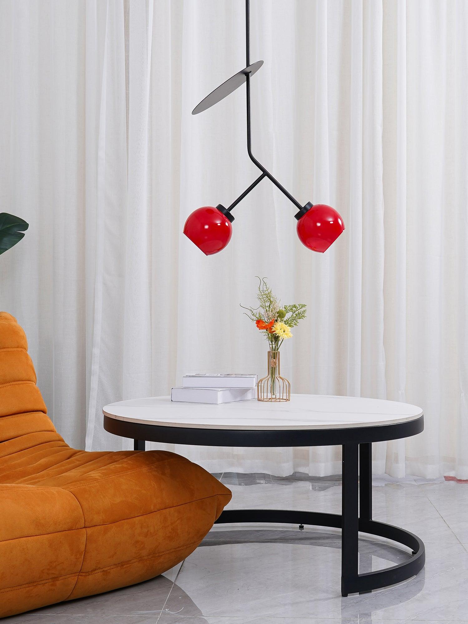 Ruby Modern Pendant Light-Neutral Decor