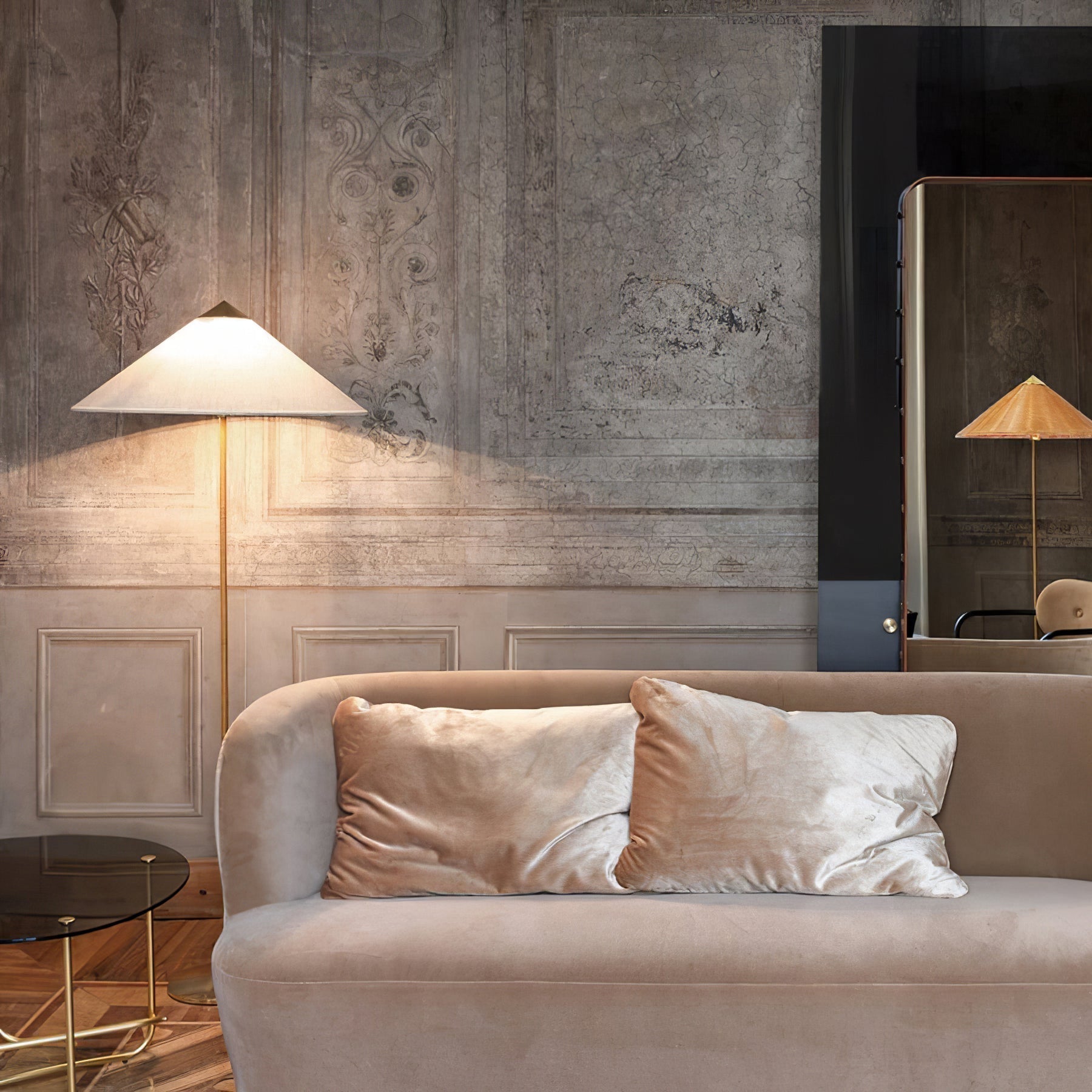 Docor Minimalist Floor Lamp-Neutral Decor