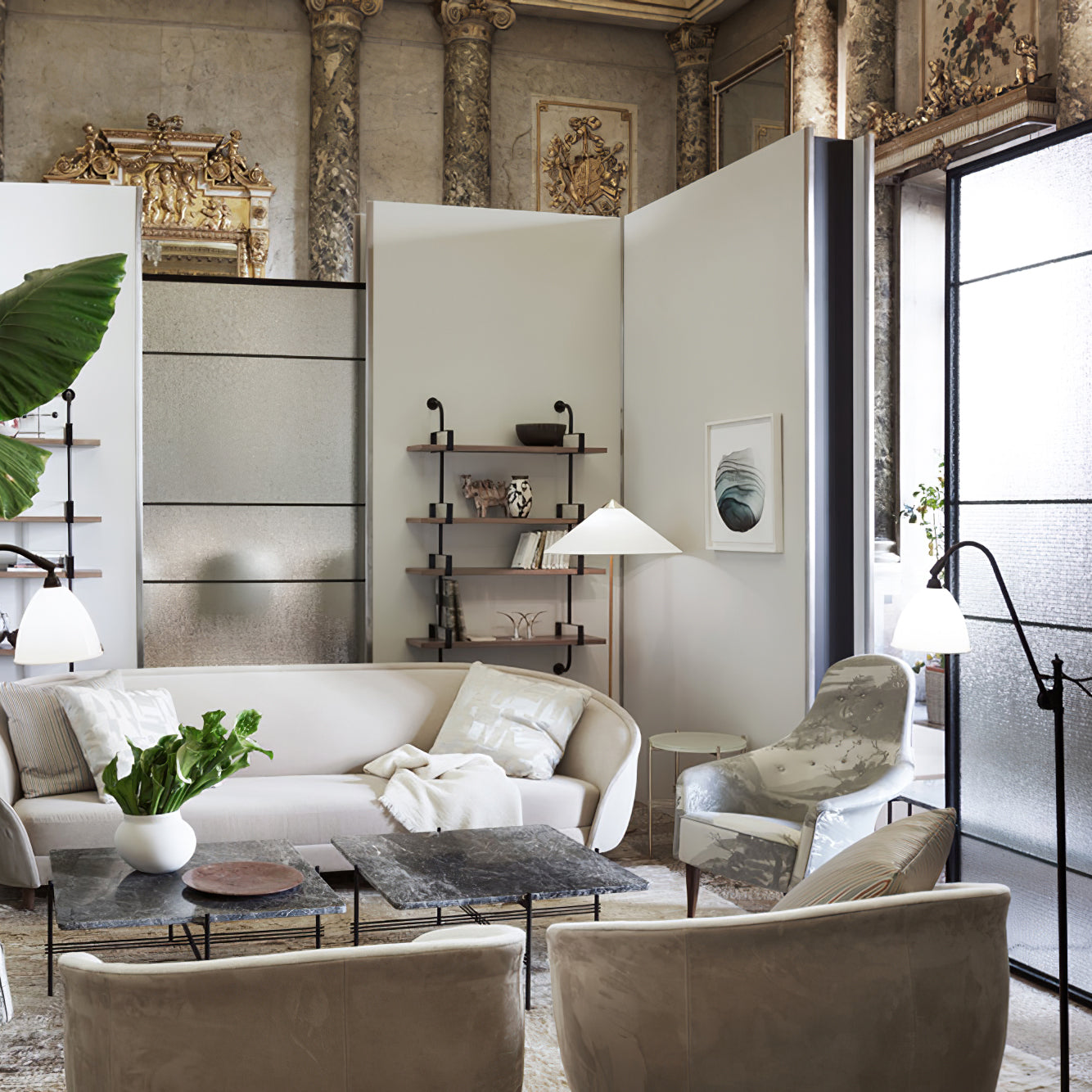 Docor Minimalist Floor Lamp-Neutral Decor