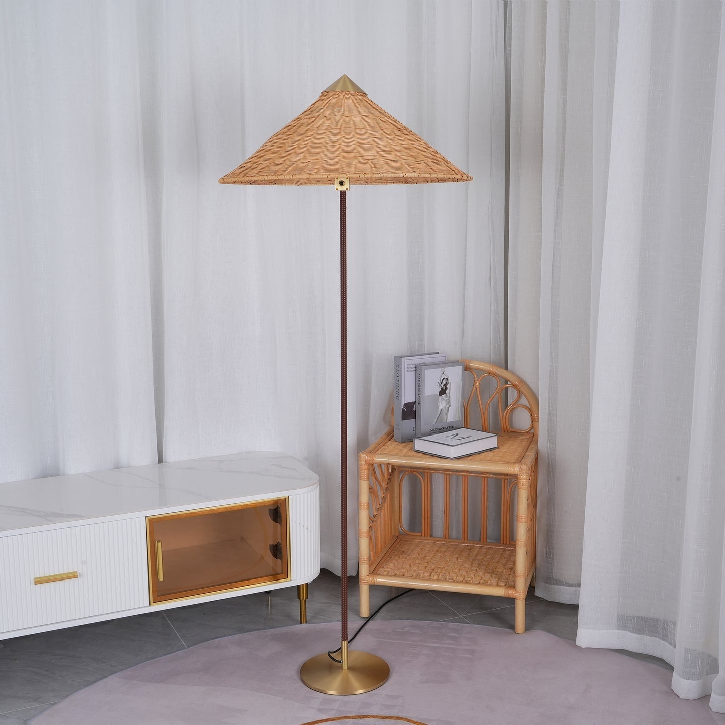 Docor Minimalist Floor Lamp-Neutral Decor