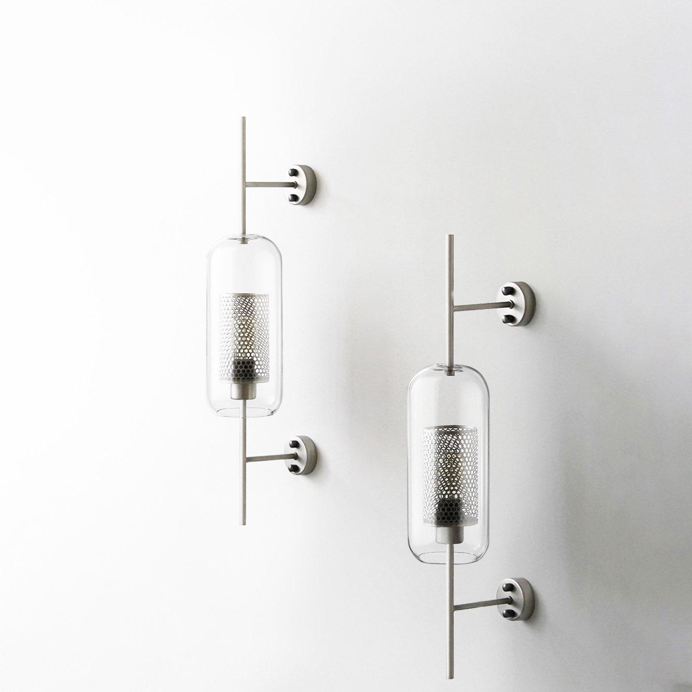 Peta Premium Nordic Art Glass Wall Light-Neutral Decor