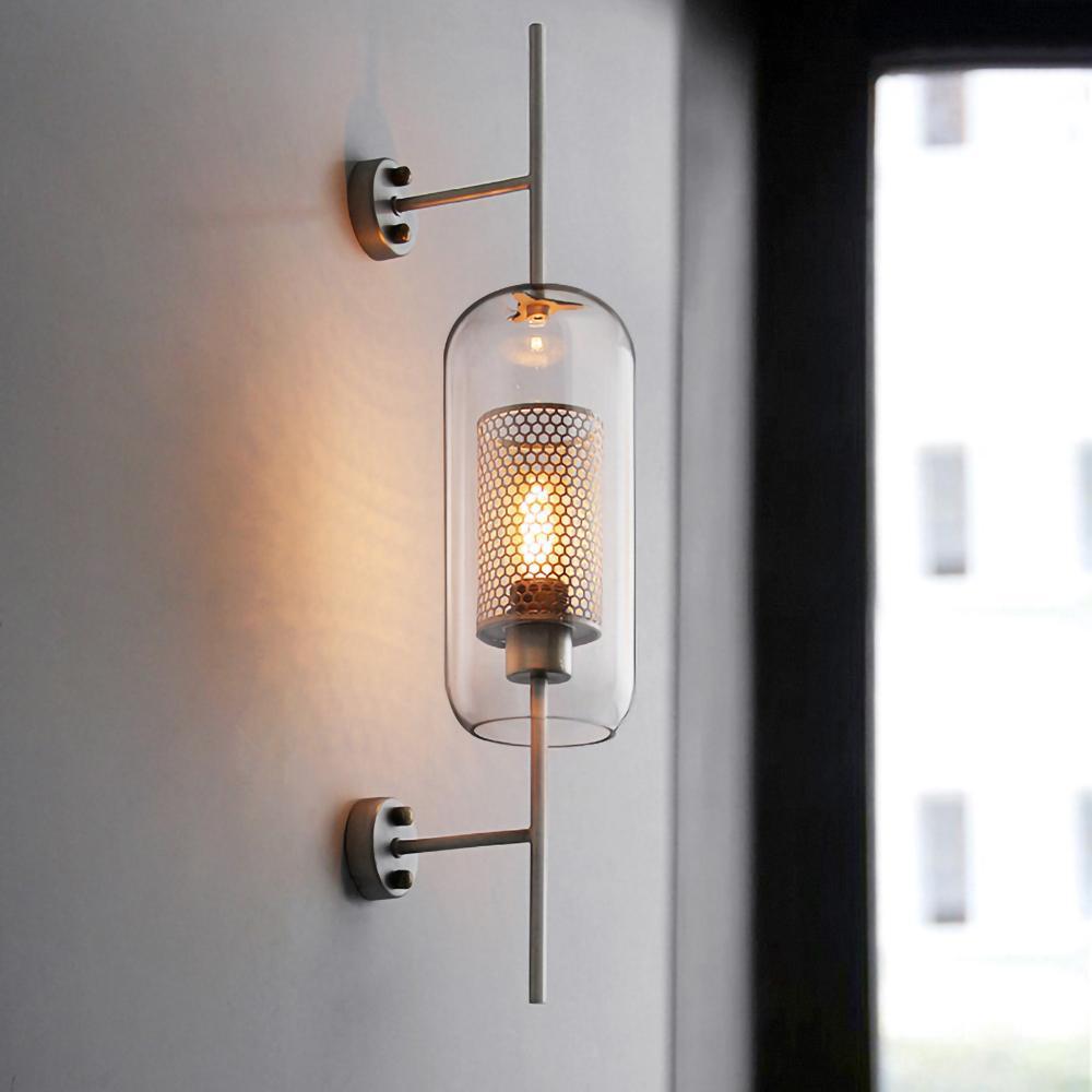 Peta Premium Nordic Art Glass Wall Light-Neutral Decor