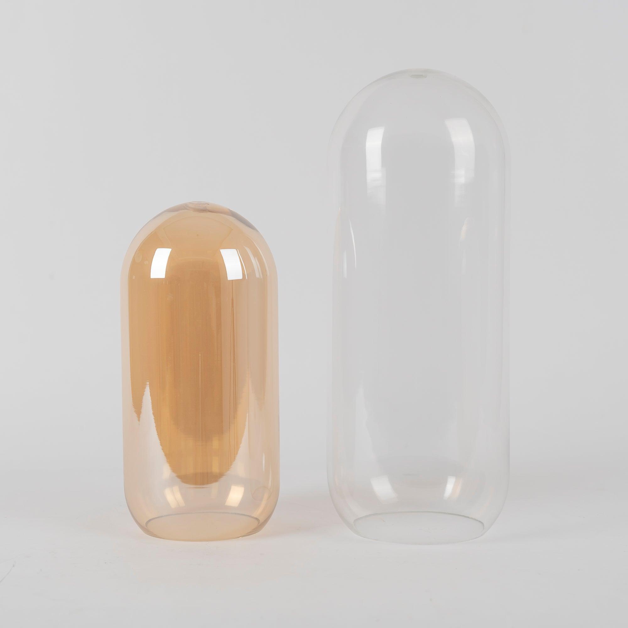 Lustra Pendant Lamp Chiswick Glass for Living Room-Neutral Decor