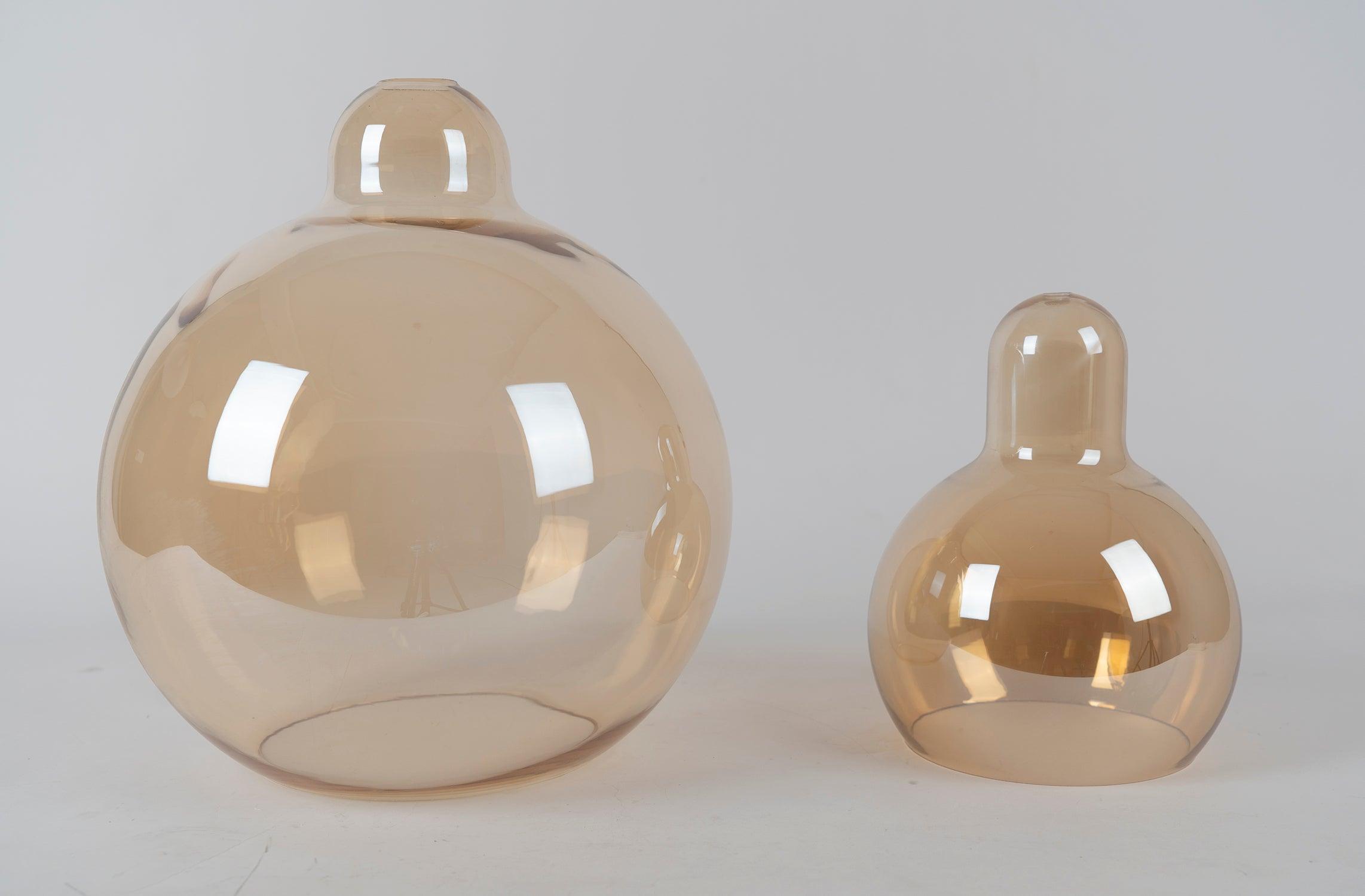 Lustra Pendant Lamp Chiswick Glass for Living Room-Neutral Decor