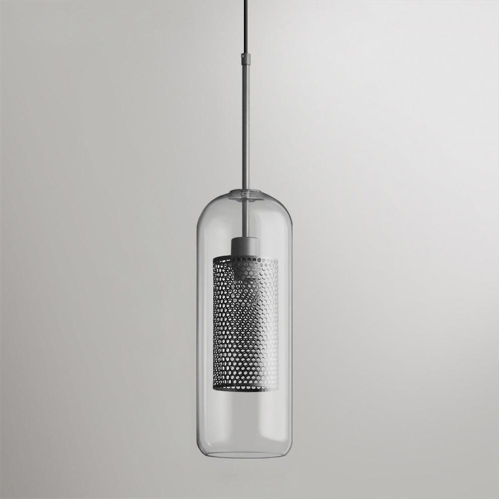 Lustra Pendant Lamp Chiswick Glass for Living Room-Neutral Decor