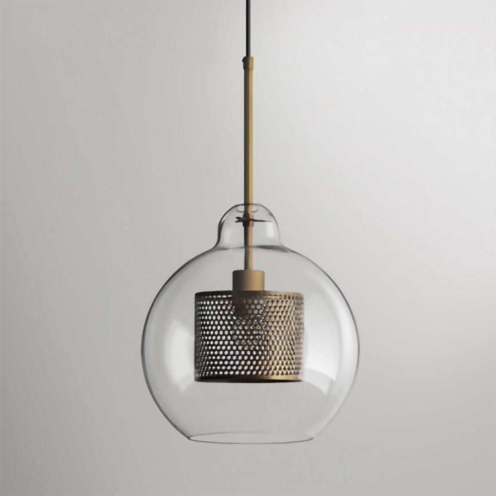 Lustra Pendant Lamp Chiswick Glass for Living Room-Neutral Decor
