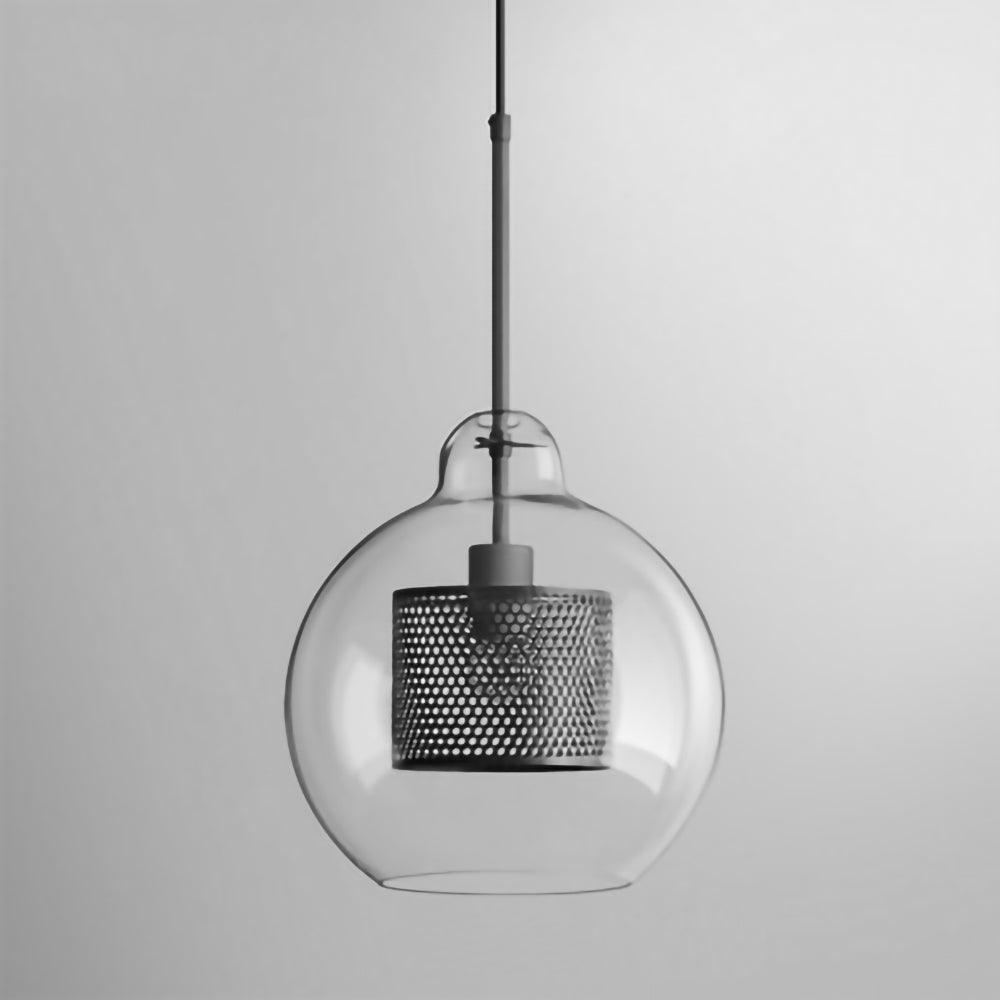 Lustra Pendant Lamp Chiswick Glass for Living Room-Neutral Decor
