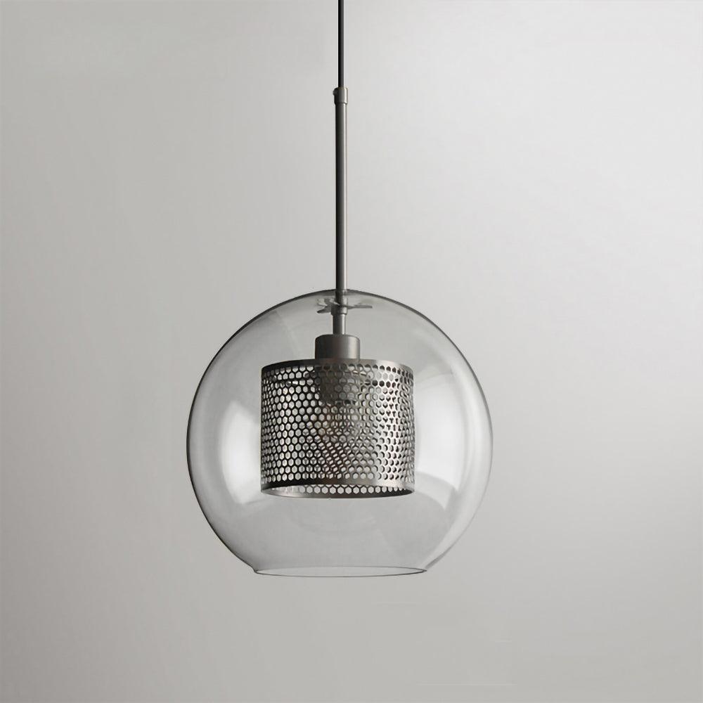 Lustra Pendant Lamp Chiswick Glass for Living Room-Neutral Decor