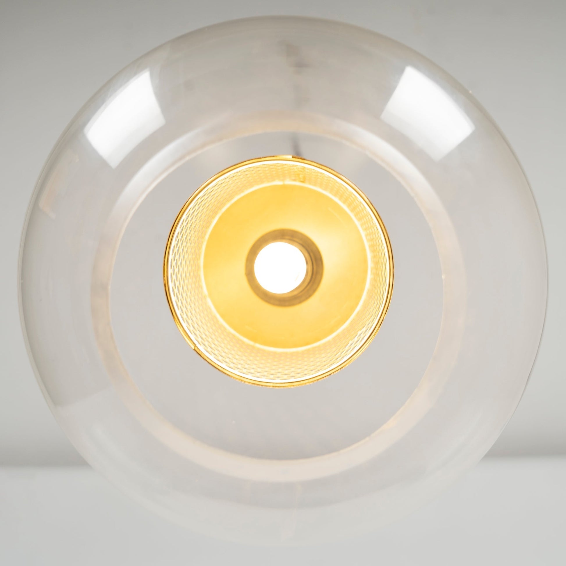 Lustra Pendant Lamp Chiswick Glass for Living Room-Neutral Decor