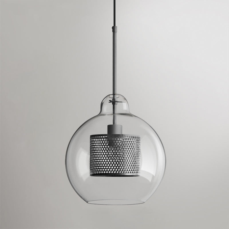Lustra Pendant Lamp Chiswick Glass for Living Room-Neutral Decor