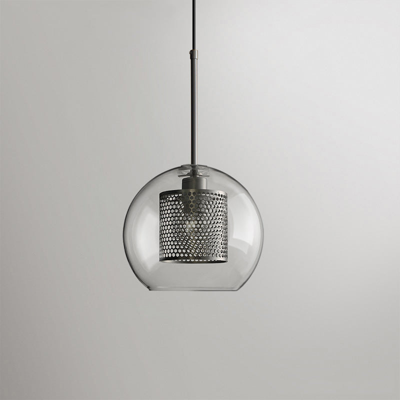 Lustra Pendant Lamp Chiswick Glass for Living Room-Neutral Decor