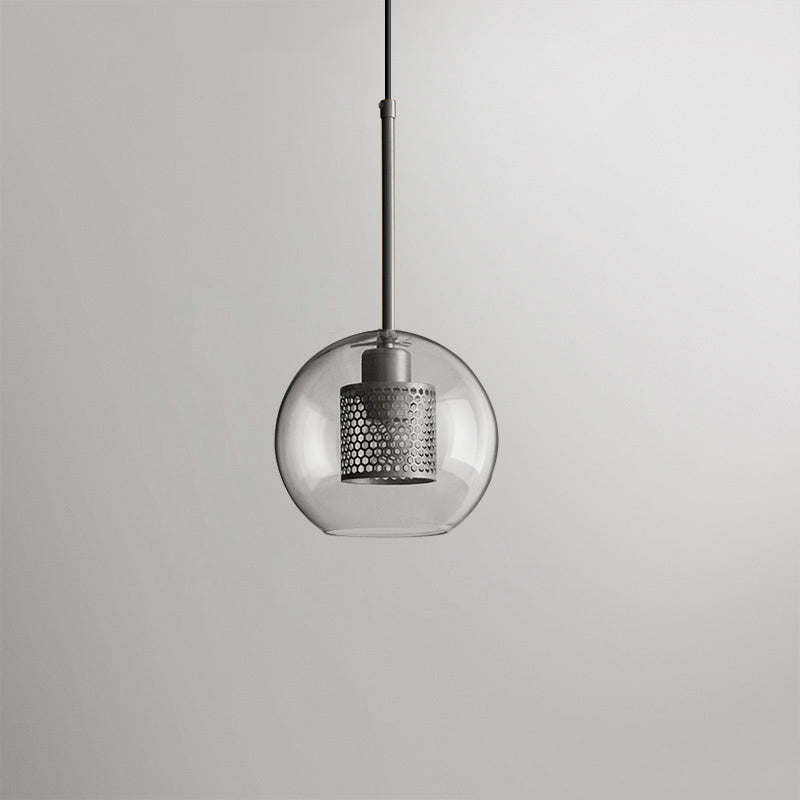 Lustra Pendant Lamp Chiswick Glass for Living Room-Neutral Decor