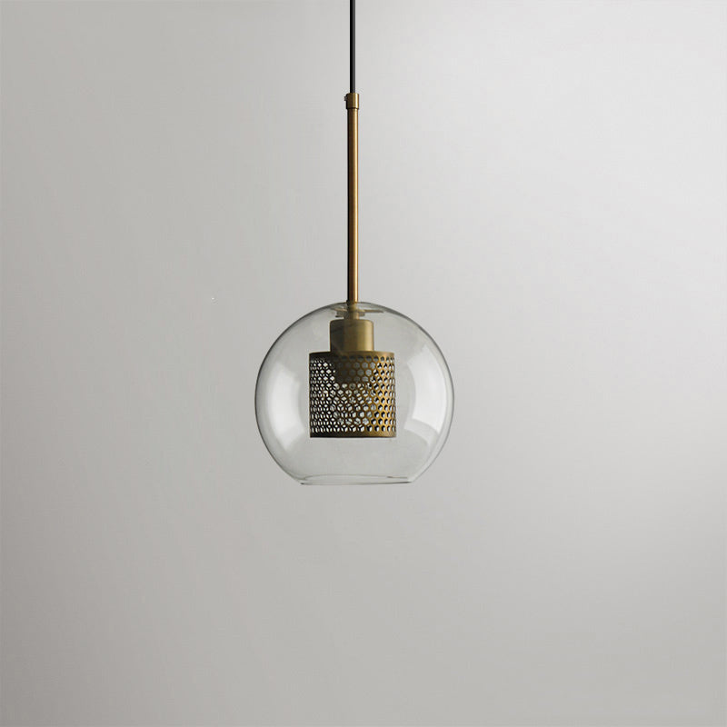 Lustra Pendant Lamp Chiswick Glass for Living Room-Neutral Decor