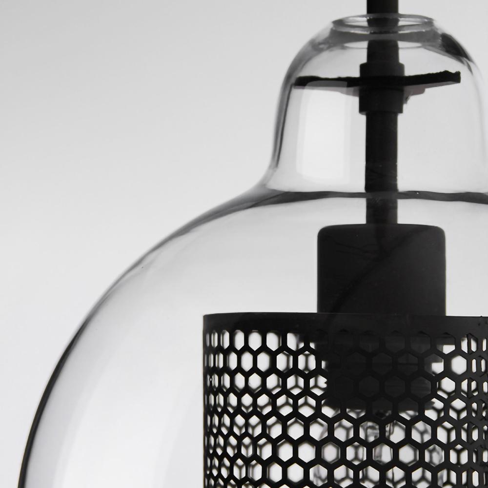 Lustra Pendant Lamp Chiswick Glass for Living Room-Neutral Decor