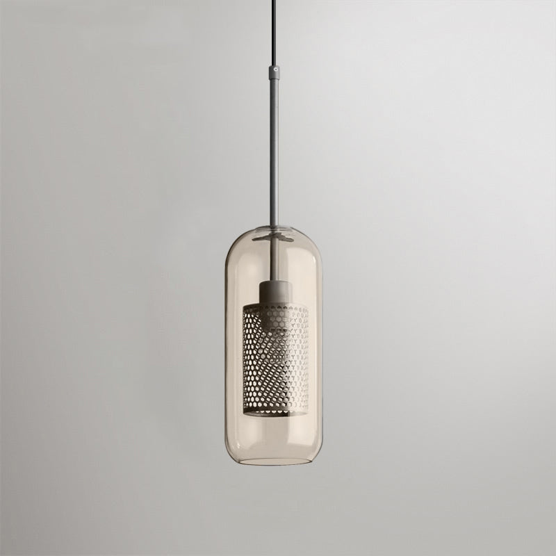 Lustra Pendant Lamp Chiswick Glass for Living Room-Neutral Decor