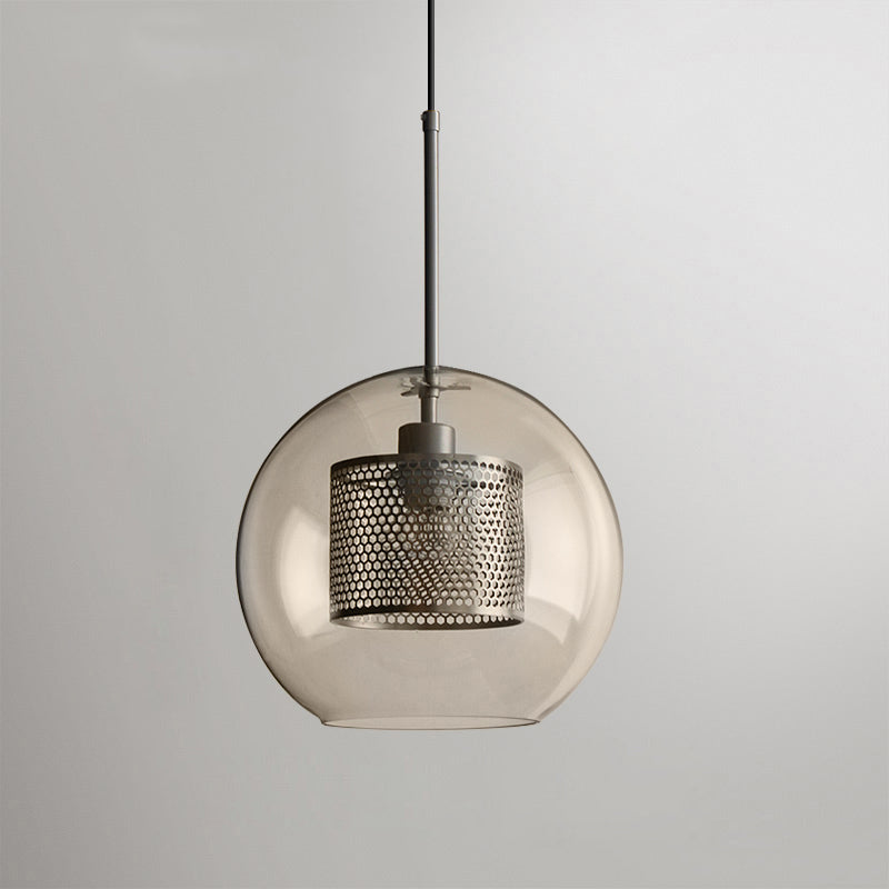 Lustra Pendant Lamp Chiswick Glass for Living Room-Neutral Decor