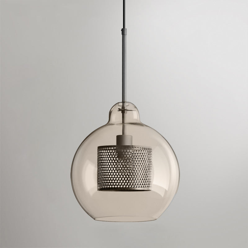Lustra Pendant Lamp Chiswick Glass for Living Room-Neutral Decor