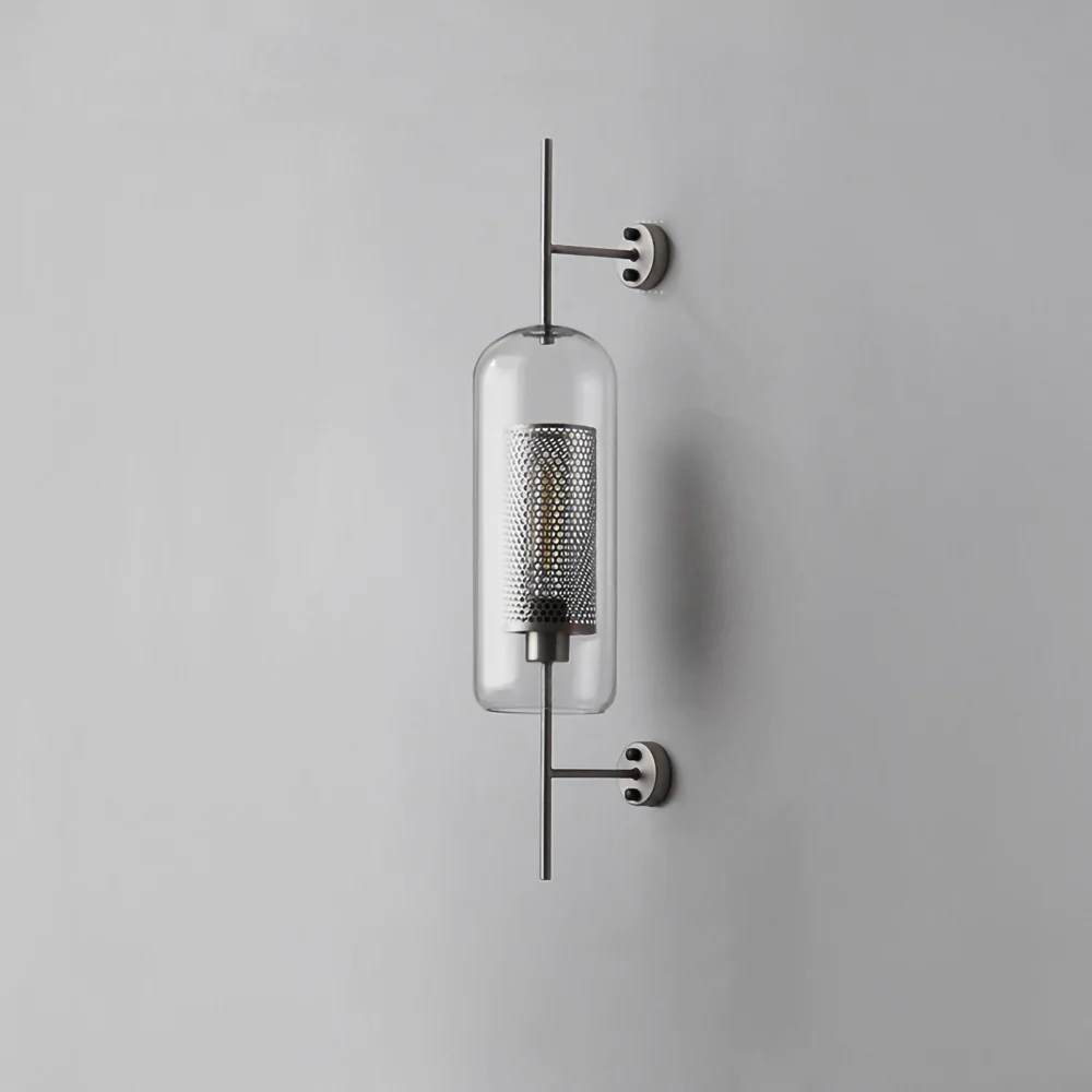 Peta Premium Nordic Art Glass Wall Light-Neutral Decor