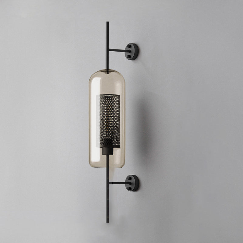 Peta Premium Nordic Art Glass Wall Light-Neutral Decor