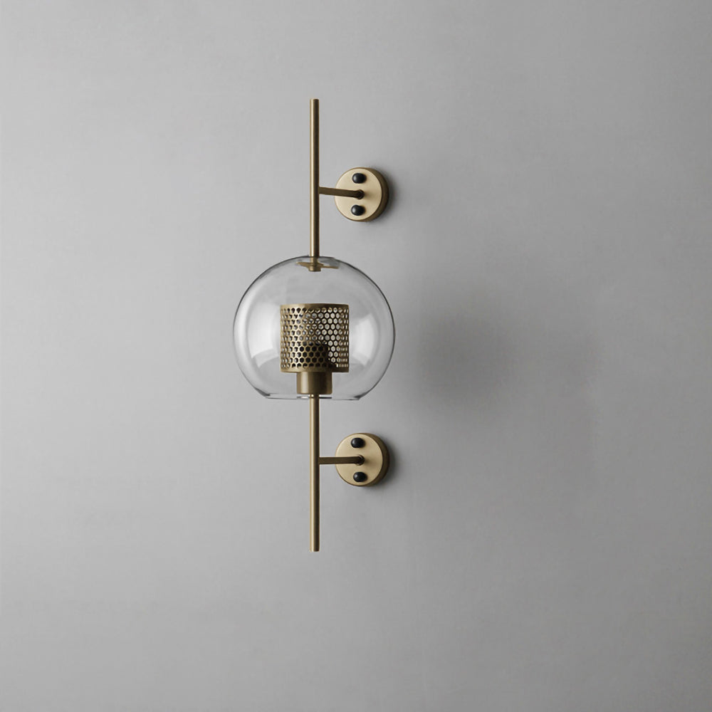 Peta Premium Nordic Art Glass Wall Light-Neutral Decor