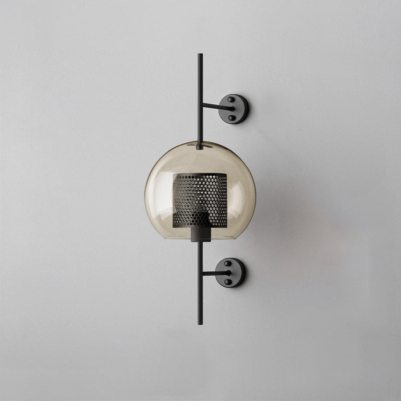 Peta Premium Nordic Art Glass Wall Light-Neutral Decor