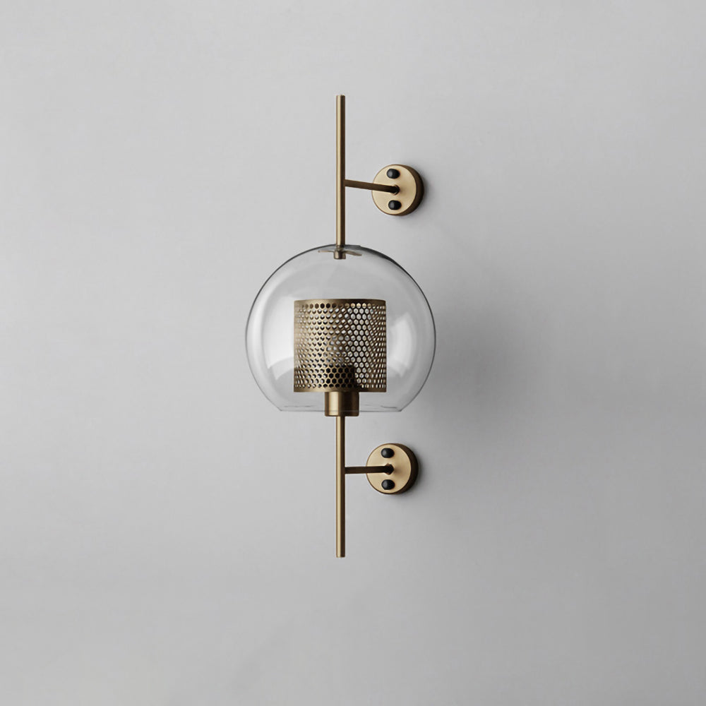 Peta Premium Nordic Art Glass Wall Light-Neutral Decor