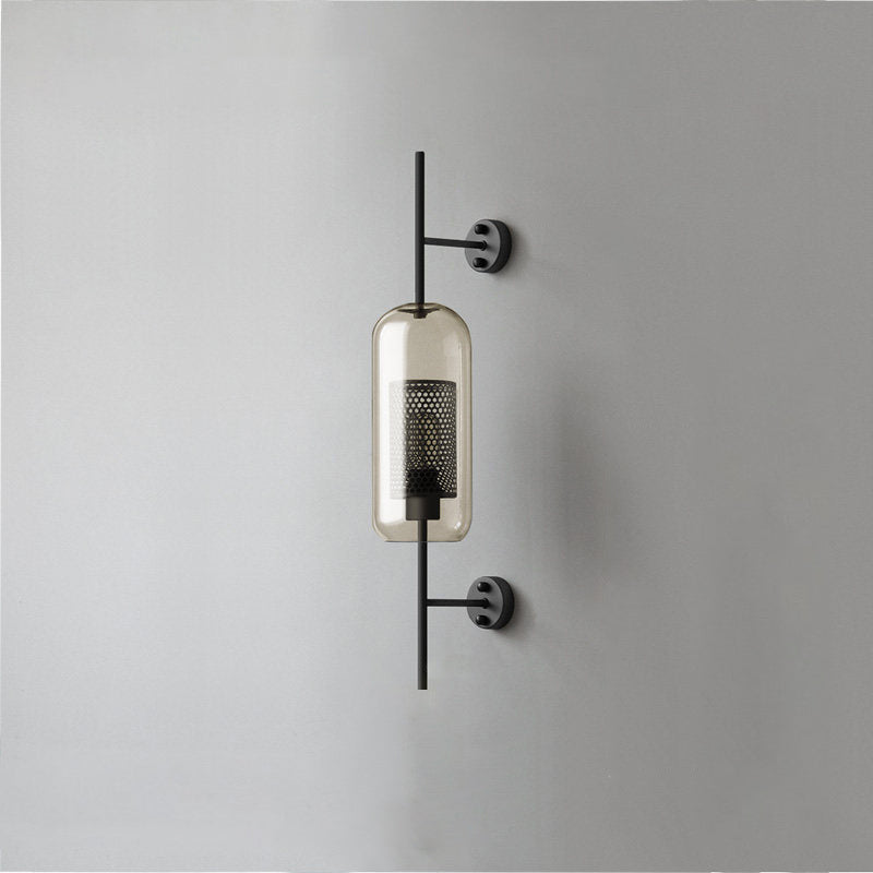 Peta Premium Nordic Art Glass Wall Light-Neutral Decor