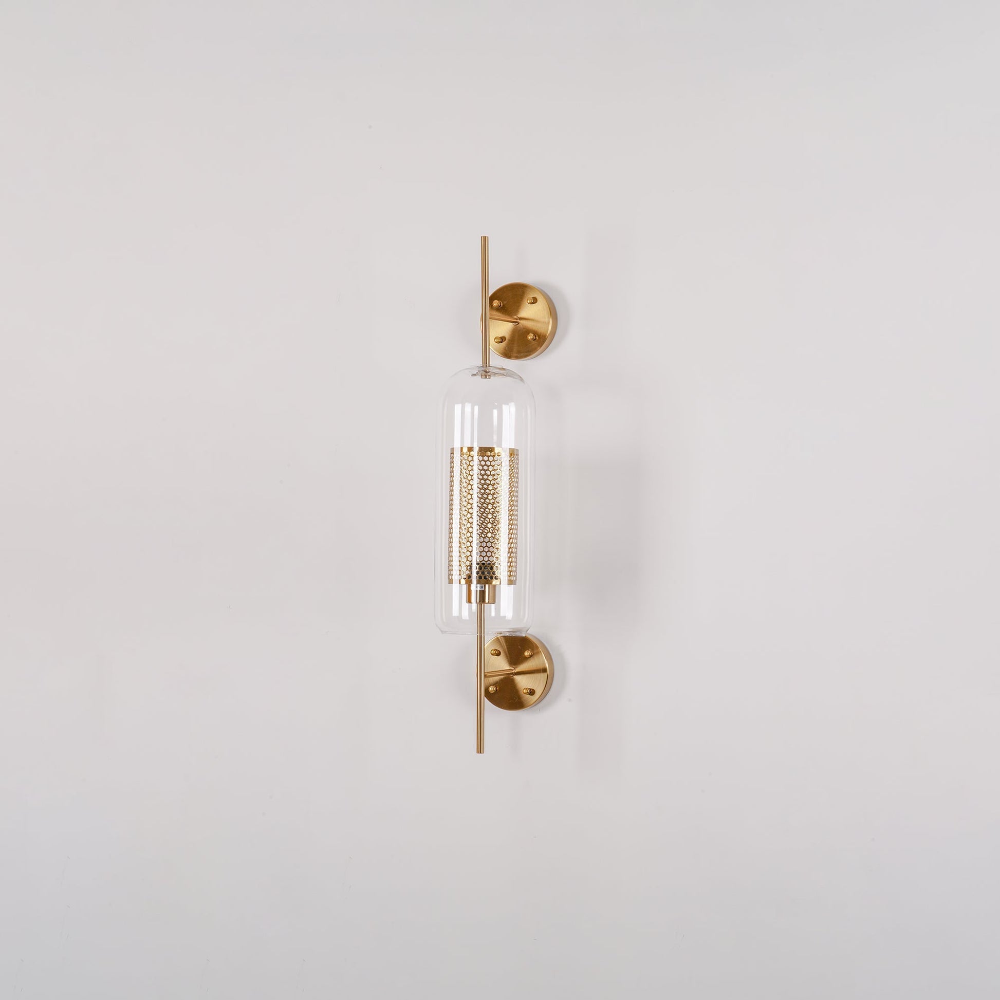 Peta Premium Nordic Art Glass Wall Light-Neutral Decor
