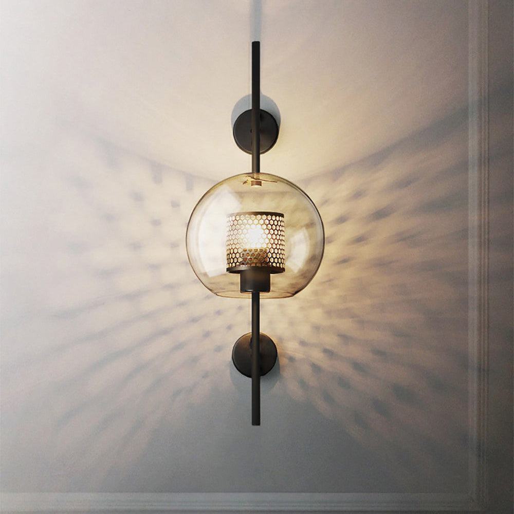 Peta Premium Nordic Art Glass Wall Light-Neutral Decor