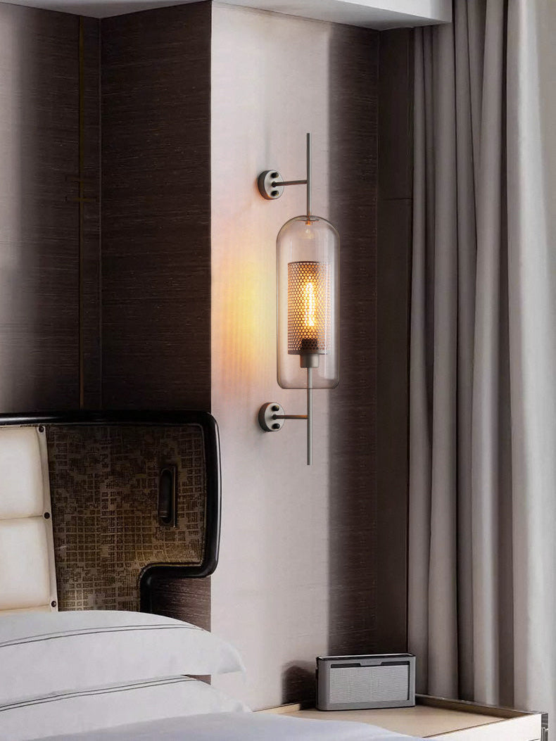 Peta Premium Nordic Art Glass Wall Light-Neutral Decor