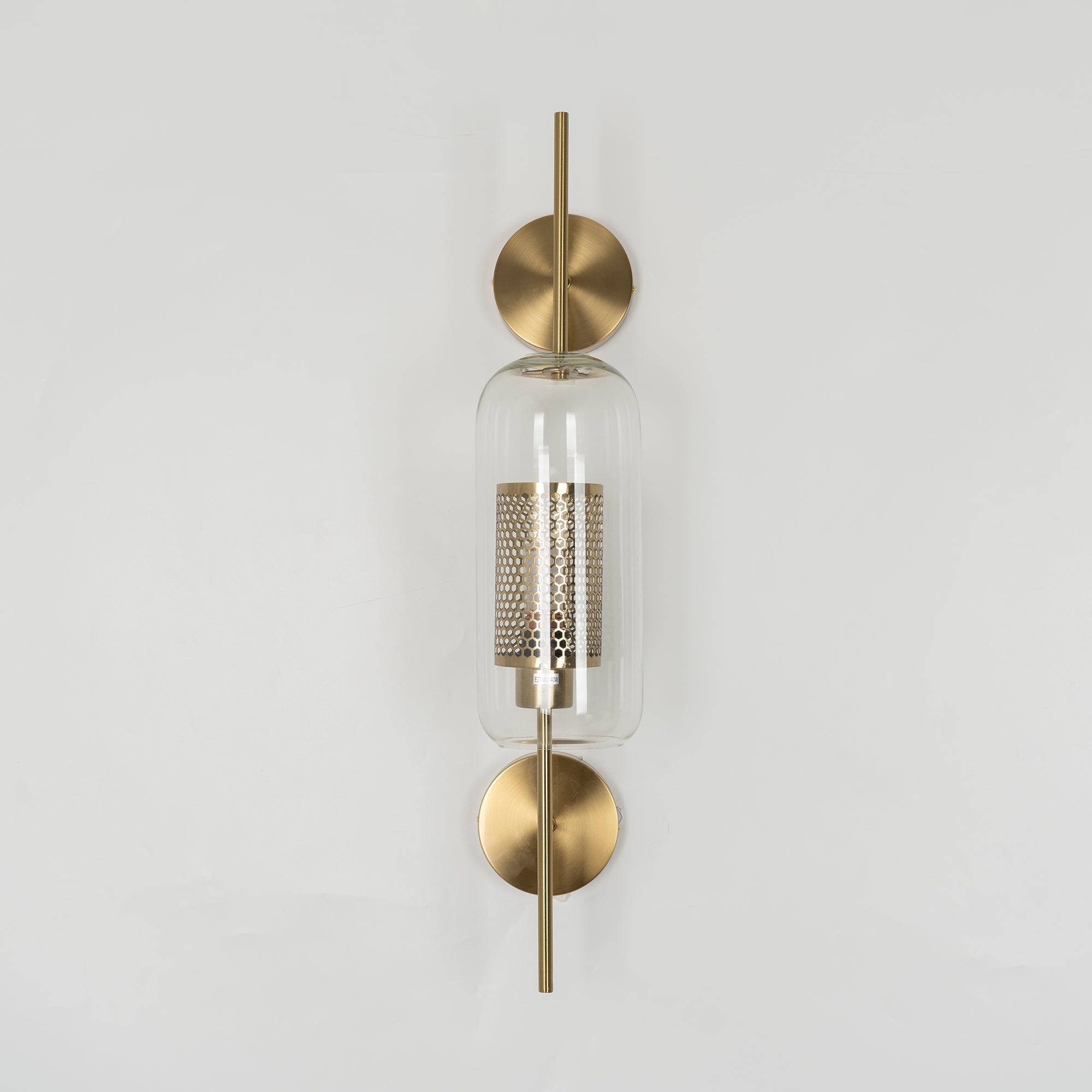 Peta Premium Nordic Art Glass Wall Light-Neutral Decor