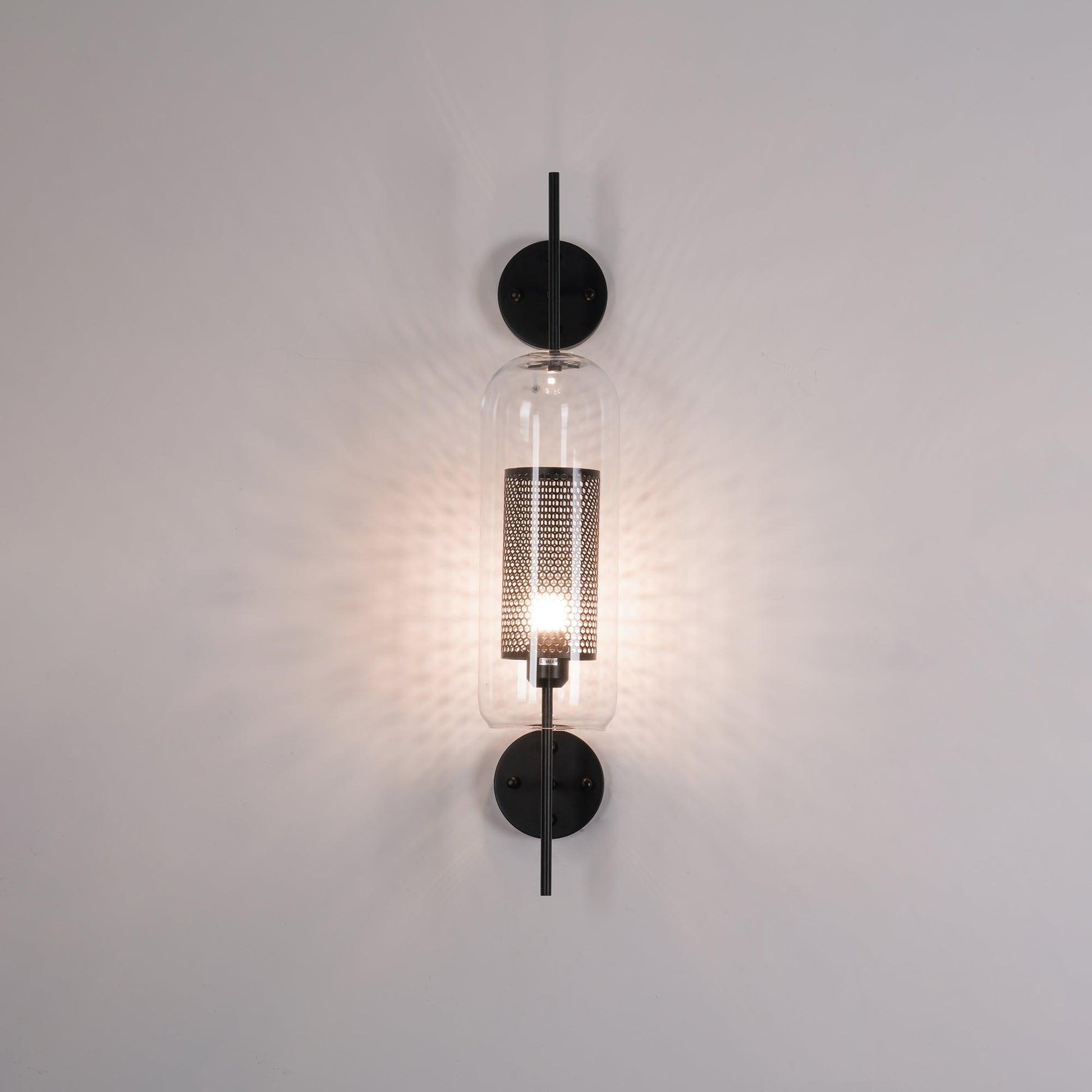 Peta Premium Nordic Art Glass Wall Light-Neutral Decor