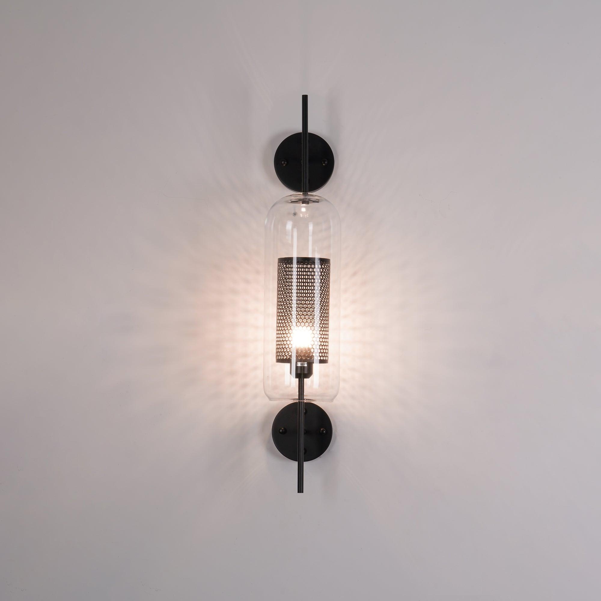 Peta Premium Nordic Art Glass Wall Light-Neutral Decor