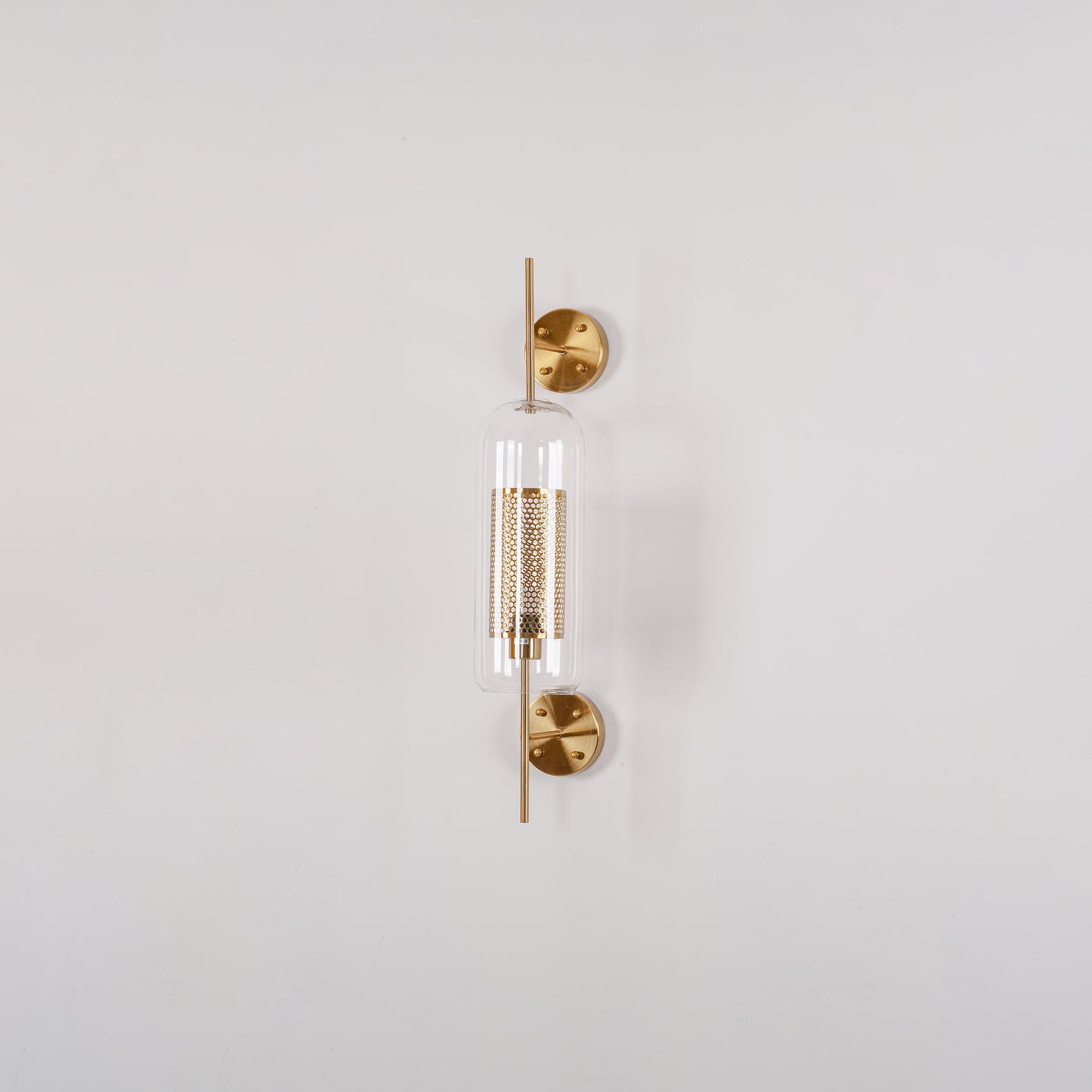 Peta Premium Nordic Art Glass Wall Light-Neutral Decor