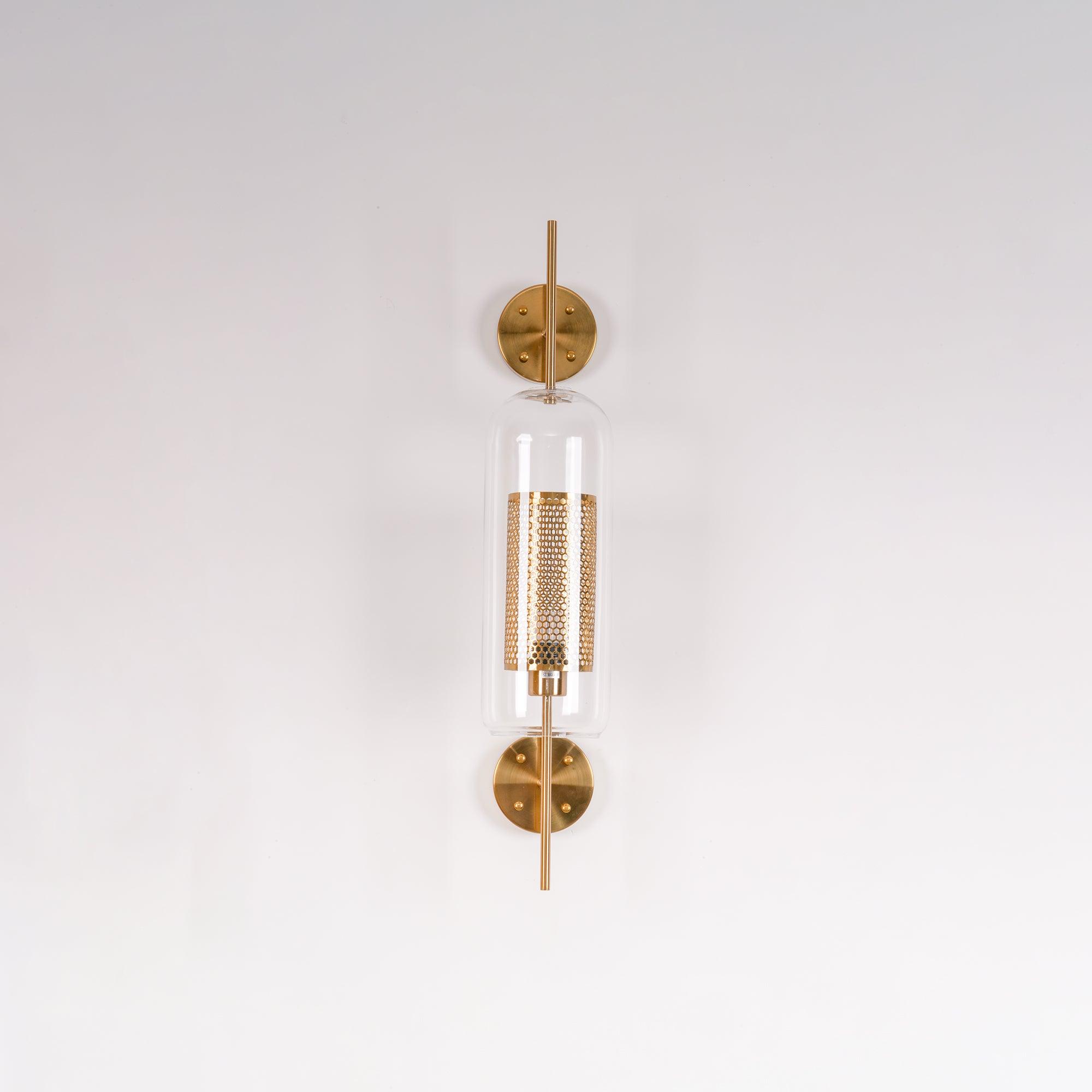 Peta Premium Nordic Art Glass Wall Light-Neutral Decor