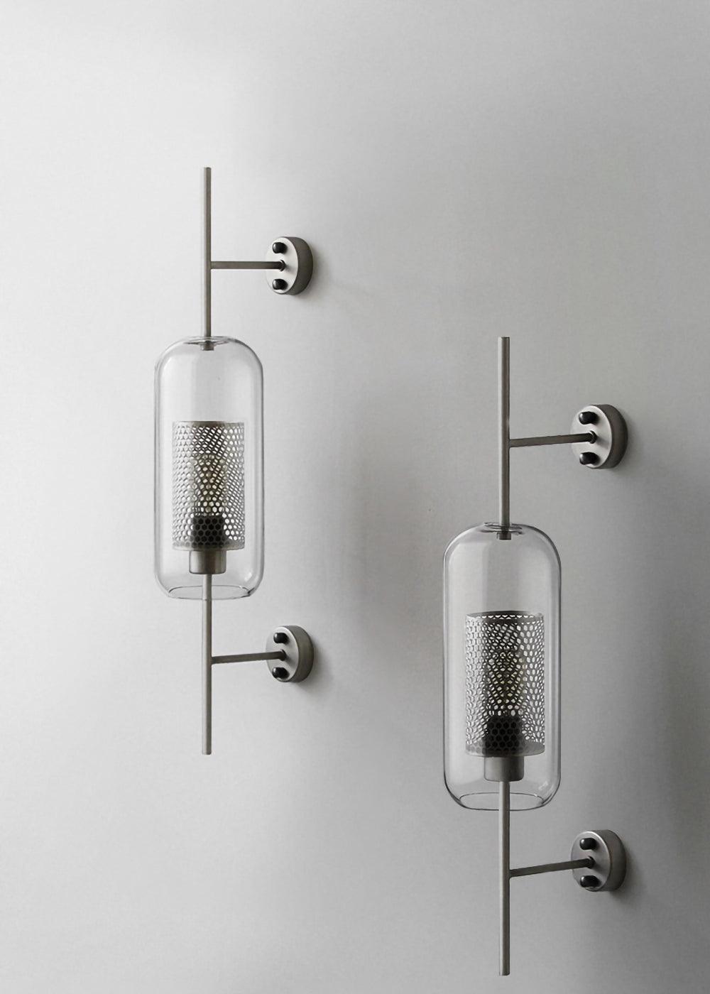 Peta Premium Nordic Art Glass Wall Light-Neutral Decor